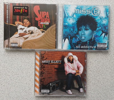 3  CDs von Missy Elliott: Supa Dupa Fly + ... So Addictive + Under Construction