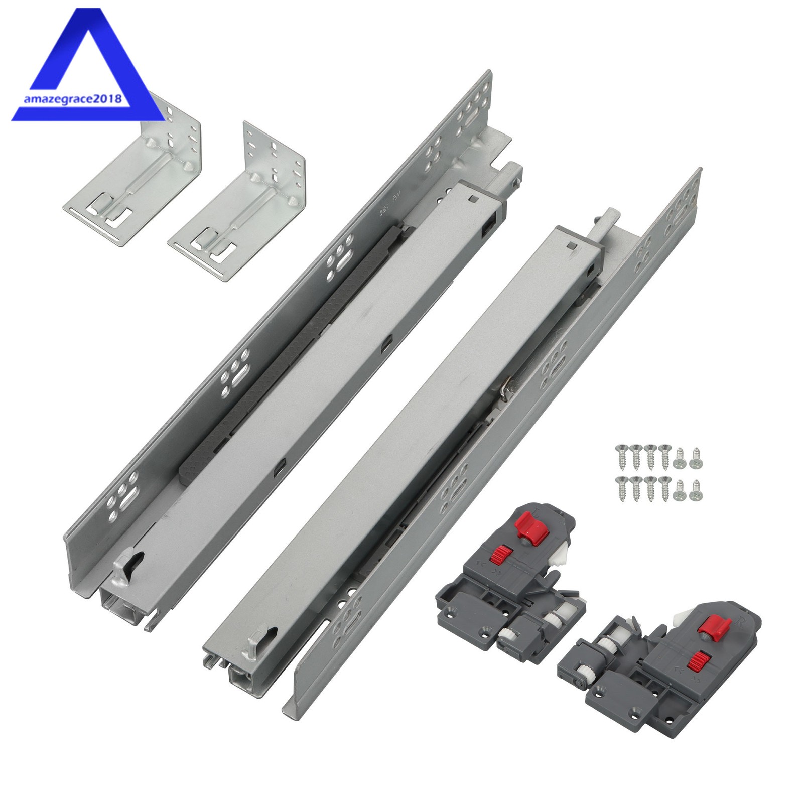 15 Inch Undermount Soft Close Drawer Slides