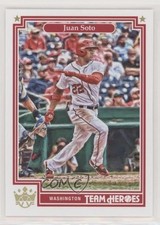 2019 Panini Diamond Kings Team Heroes Holo Gold Juan Soto #TH-15 ub6