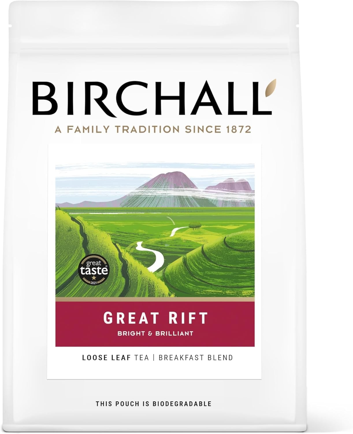 Birchall Tea, Great Rift Breakfast Blend, Breakfast Black Tea Bursting with Ful