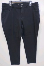 OLD NAVY Rockstar Black Super Skinny Jeans 18 Short NEW