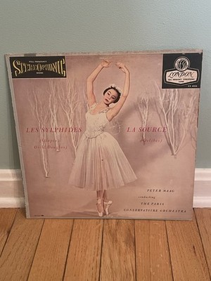 Chopin/Delibes, Maag, Paris Conservatoire Orch   Les Sylphides Blue Back WB