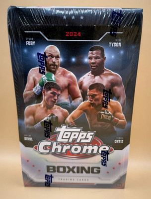 Worldwide - Topps Chrome Boxing Hobby Box 2024 - NEW & Sealed