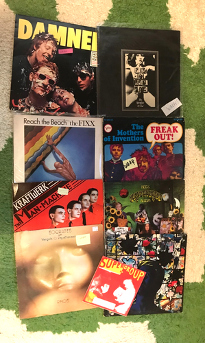 10 lp lot JUNK BEATER SCRATCHED WARPED Supergroup 45 DAMNED FELT ZAPPA JELLYFISH - Picture 2 of 24