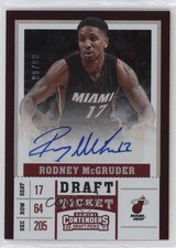 2017-18 Panini Contenders Draft Picks Ticket /99 Rodney McGruder #16 Auto 05fy