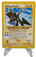 Shining Raichu Neo Destiny 111/105 Holo Secret Rare English 2000 Unlimited MP