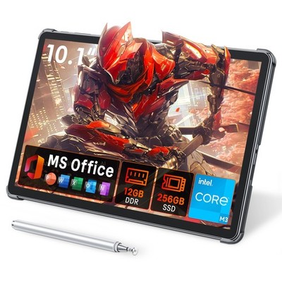10.1'' Windows 11 Pro Tablet PC 12GB+256GB,3.4Ghz Intel Core M3-8100Y