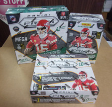 2025 PRIZM  NO HUDDLE + HOBBY BLASTER  + MEGA FOOTBALL BOXES