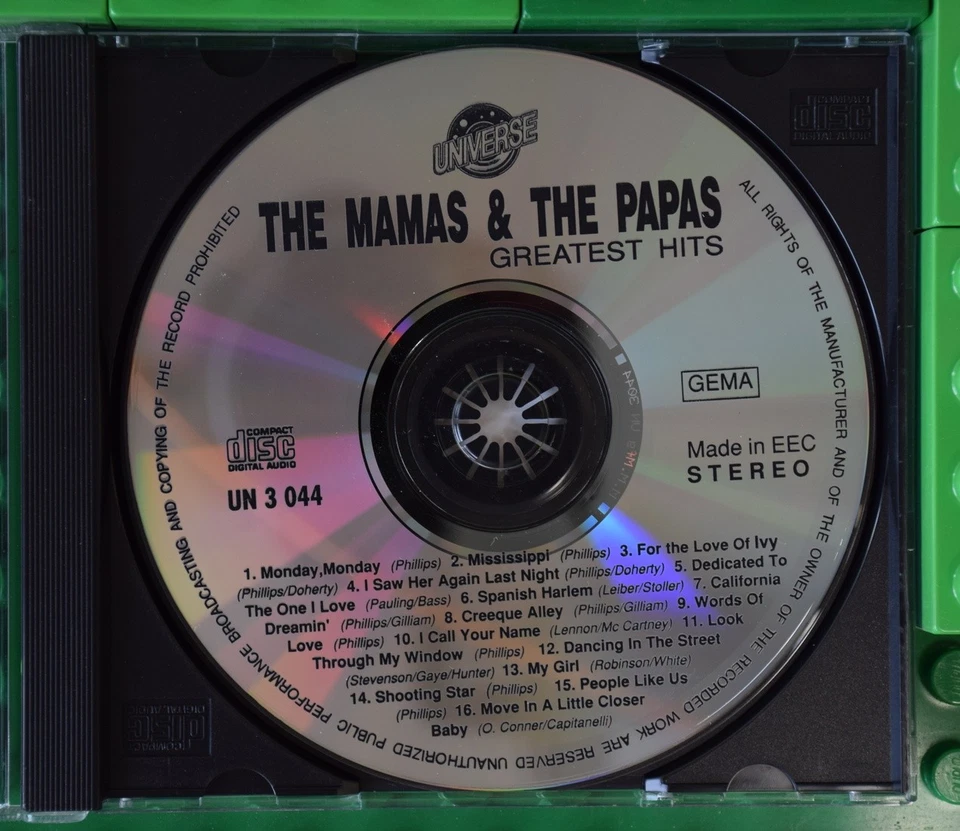 The Mamas & The Papas - Greatest Hits - Universe - CD - Bild 3 von 4