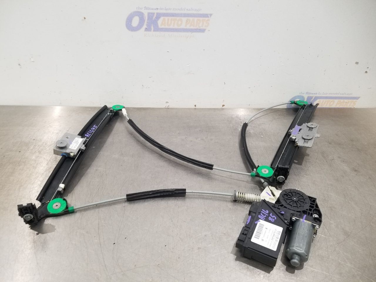 16 BENTLEY CONTINENTAL GTC DOOR WINDOW REGULATOR FRONT LEFT DRIVER
