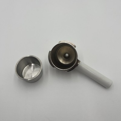 Salton Portafilter for Cappuccino Espresso Machine White 2 pcs Replacement Parts