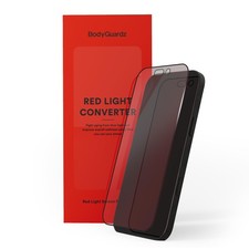 BodyGuardz Red Light Converter for iPhone 16 Pro Max - 6.9 inch, Clear