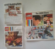 Vintage LEGO Product Catalog Pamphlet, "The LEGO Story." +2 Catalogs 1974