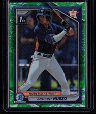 ANTHONY HUEZO 2024 BOWMAN CHROME PROSPECTS LUNAR GLOW RC HOUSTON ASTROS #BCP-108