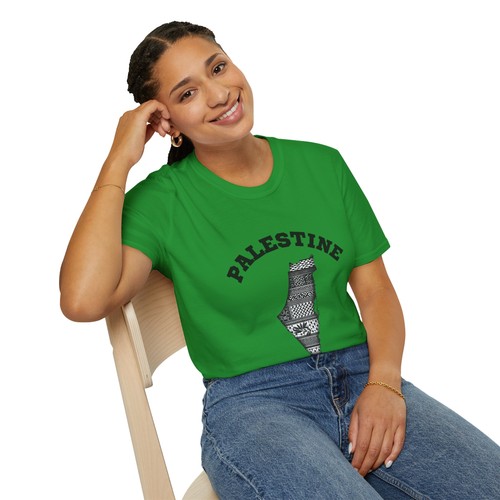 Palestine Softstyle T-Shirt, Comfortable Unisex Tee for Proud Heritage, Gift for - Picture 24 of 62