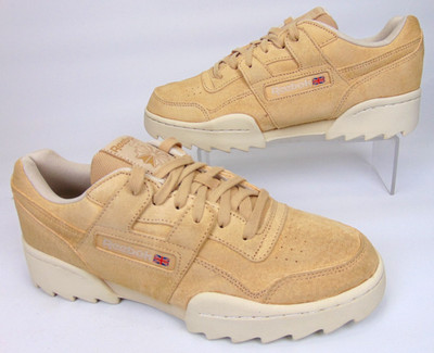 NEW! Reebok Workout Plus Ripple Men's Athletic Shoes Size 9.0 M, Suede Sneaker