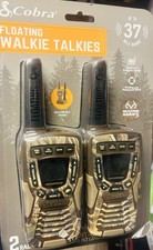 New Cobra ACXT1095 FLT CAMO Adventure Walkie Talkies 2-Pack Waterproof 37 Mile