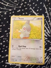 Pokemon Axew 86/101 Noble Victories moderate Play Condition 2011