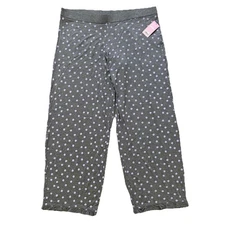Jenni Intimates By Jennifer Moore Womens Smooth Polka Dot Pajama Pants XL