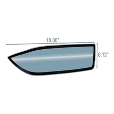 RE296514 Right Hand Headlight Glass fits John Deere 3204 4940 7200R 7210R 7215R
