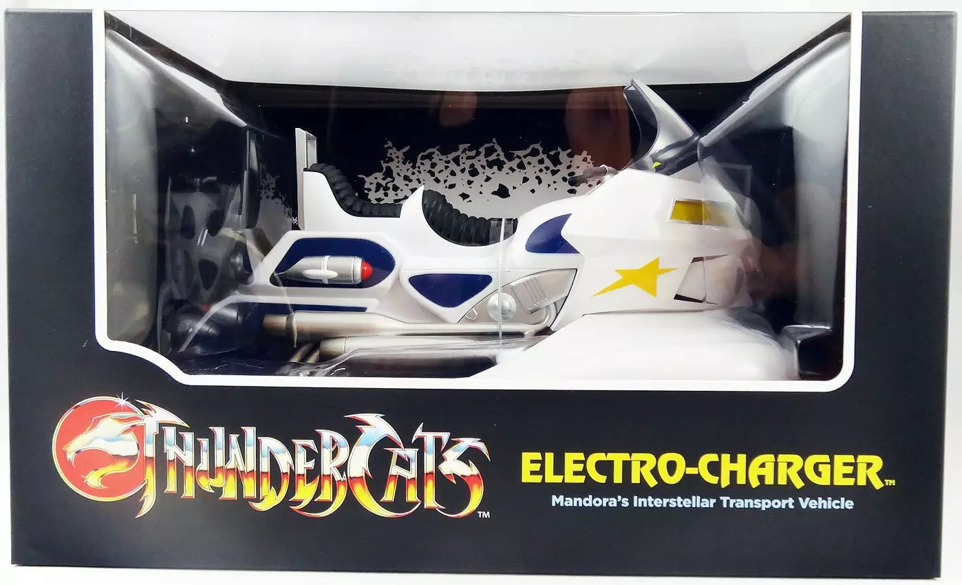 Electro-Charger Thundercats Ultimates Mandora Véhicule rétro avec effets de propulsion Super7