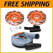 Universal Surface Grinding Shroud Set + 2 Grinding Wheels