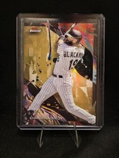2024 Topps Finest Charlie Blackmon Gold Refractor /25 ROCKIES 🗻