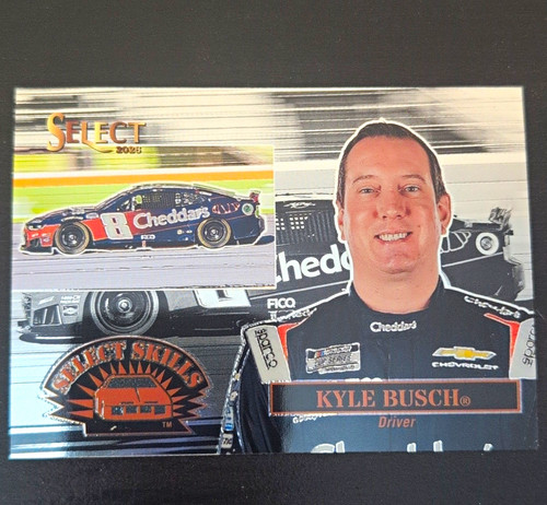 2026 Panini Select NASCAR Skills Kyle Busch [Blue] #18 card