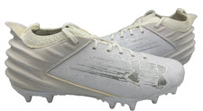 Under Armour Men's Spotlight Clone Lace Up Football Cleats White Size:9 141J