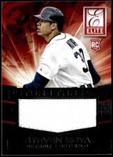 2015 Panini Elite #26 Steven Moya Future Threads Jersey E5