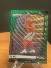BO NIX 2024 Panini Prizm #309 RC GREEN WAVE Prizm Denver Broncos Rookie 🔥🔥🔥