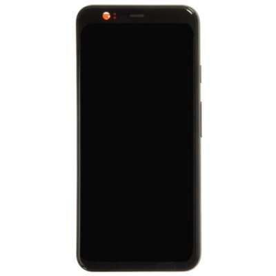 OLED Digitizer Frame Assembly with Grip Sensors for Google Pixel 4 Black