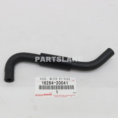 16264-20041 Toyota OEM Genuine HOSE, WATER BY-PASS, NO.2 | eBay