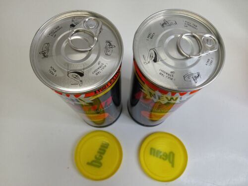 Vintage PENN TWO-TONE Yellow/Orange Hard Court Tennis Balls XY02T - SEALED - Picture 3 of 7