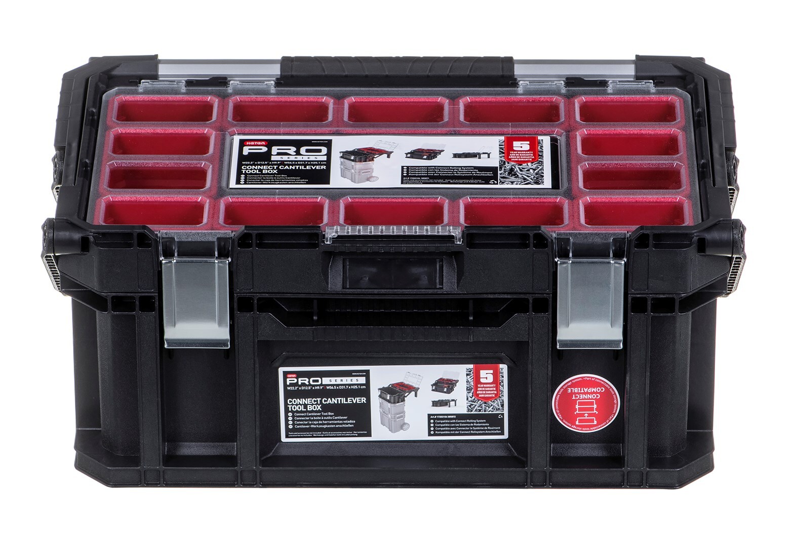 Keter Connect Cantilever Combo Toolbox for sale online | eBay