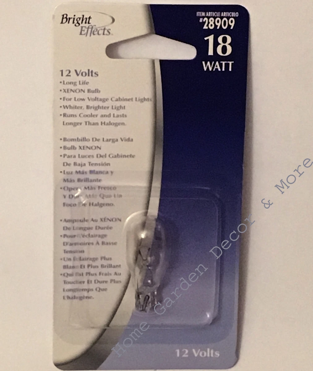 High Quality XENON Light BULB 18 Watt Wedge Base 18W 12V Clear