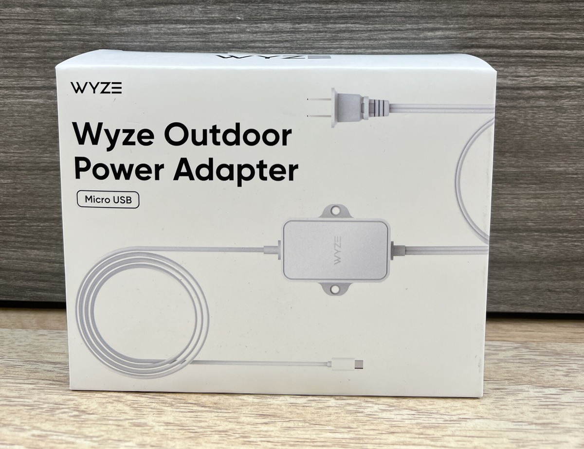 Wyze Outdoor Power Adapter for Wyze Cam v3 Brand New [Cam Sold