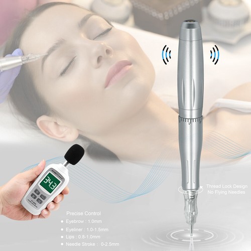 Biomaser Permanent Makeup Machine Powerful For Eyebrow Lip Black Microblading - Picture 3 of 5