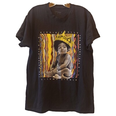 Notorious Biggie Smalls Baby T-Shirt Size Large Women