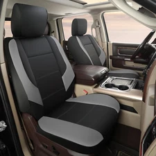 Front Car Seat Covers Customized Fit Dodge Ram 1500 2500 3500 Trucks Seat Protec