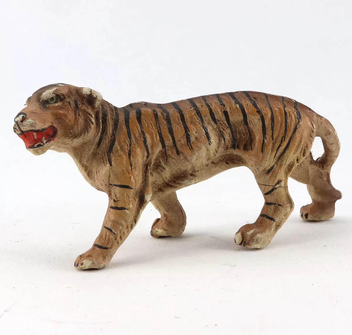 alte Massefigur Tierfigur Tiger Raubkatze Gro katze Raubtier Afrika Tieger Zoo