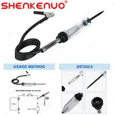 Heavy Duty 6 - 12V Automotive Car CIRCUIT TESTER Wire Test Lamp Light Probe Tool