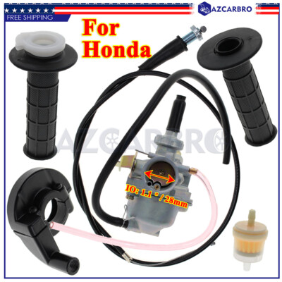 Carburetor & Throttle Cable & Fuel Filter Set For Honda Z50A 1972