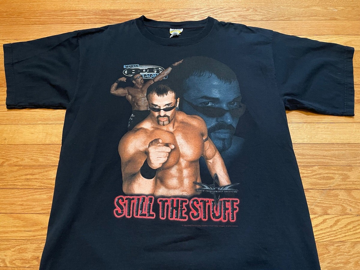 Vtg 90s 1999 WCW Marcus Buff Bagwell Still The Stuff WWF Wrestling
