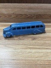 Vintage Metal Masters Co Blue Streamline Bus - Made in USA
