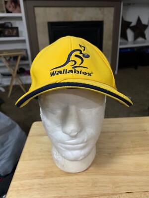 Wallabies Kooga Rugby Gear Yellow Baseball Cap Hat | eBay