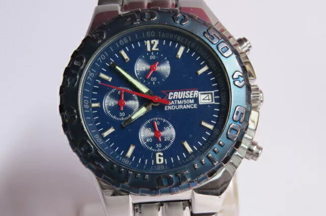 SWISS EB CRUISER ENDURANCE 50 M CHRONO MEN WATCH DUBAI BRAND