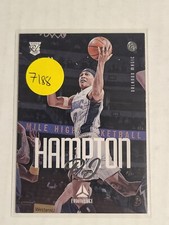 RJ Hampton RC 2020-21 Panini Chronicles Luminance Rookie #163 Base - ORL Magic
