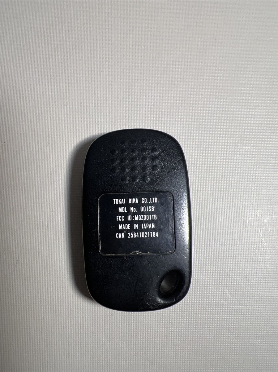 Used OEM Suzuki Esteem Keyless Remote Fob 2001-2002 – MOZD02TB, Clean & Functional