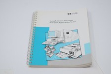 HP LaserJet Series II Printer Software Application Notes Vintage Manual Book